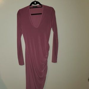 Dirty pink club dress
